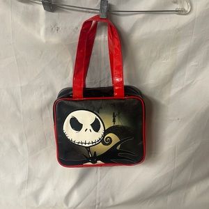 Disneyland Nightmare Before Christmas Jack Skellington Small Patent Leather Bag